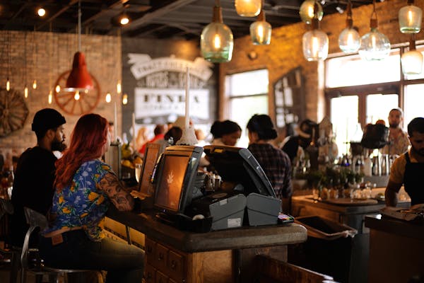 Cafe interior
